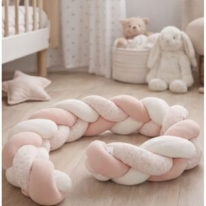 TRESSE DÉCORATIVE BUCOLIQUE ROSE
