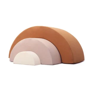 SET DE JEU EN MOUSSE ARC-EN-CIEL MILO CAMEL