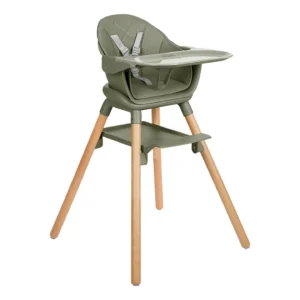 CHAISE HAUTE ÉVOLUTIVE 6 EN 1 VERT