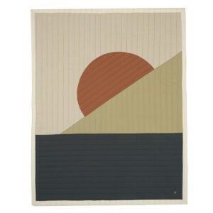 PLAID MATELASSÉ LANDSCAPE