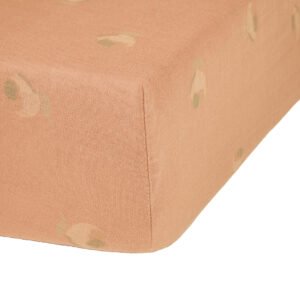 DRAP HOUSSE 70x140 POWDER PINK BLOSSOM
