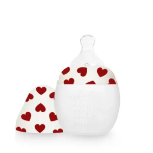BIBERON ANTI-COLIQUE 150 ML COEUR ROUGE