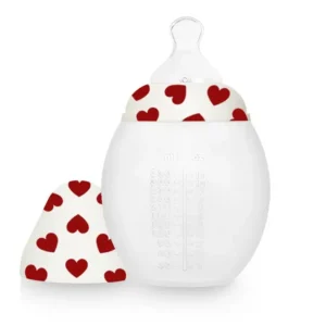 BIBERON ANTI-COLIQUE 330 ML COEUR ROUGE