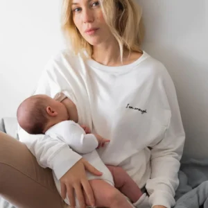 SWEATSHIRT D'ALLAITEMENT M
