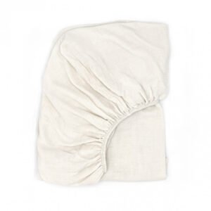 HOUSSE MATELAS À LANGER IVORY POWDER