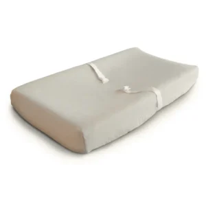 HOUSSE DE MATELAS À LANGER EXTRA DOUCE EN MOUSSELINE FOG
