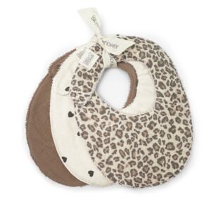 LOT DE 3 BAVOIRS WILD PRINT