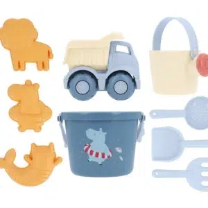 ENSEMBLE DE JOUETS DE PLAGE HIPPOPOTAMES