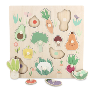 ENCASTREMENT EN BOIS LÉGUMES DU JARDIN - SARAH BETZ