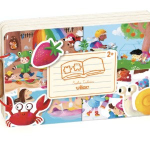 LIVRE PUZZLE EN BOIS - LES 4 SAISONS - SOPHIA TOULIATOU