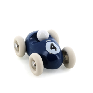 VOITURE EN BOIS , MINI ROADSTER - BLEU NUIT