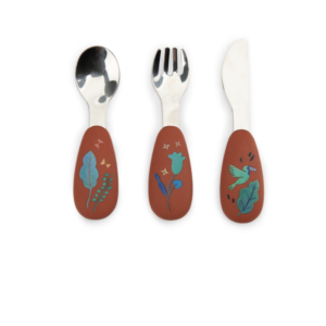 SET COUVERTS SILICONE - LA FORÊT MAWA