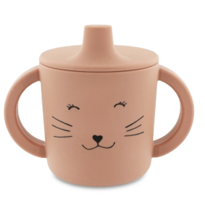 TASSE D'APPRENTISSAGE EN SILICONE MRS CAT
