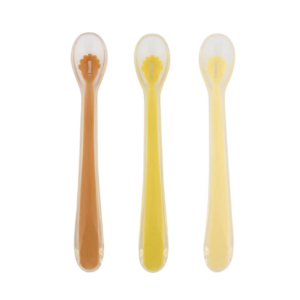CUILLÈRES D'ALIMENTATION POUR BÉBÉ 3-PACK MR.LION