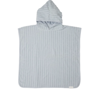 PONCHO JACQUARD - TERRY BLUE