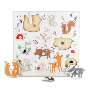 ENCASTREMENT EN BOIS LES ANIMAUX DE LA FORÊT - SARAH BETZ