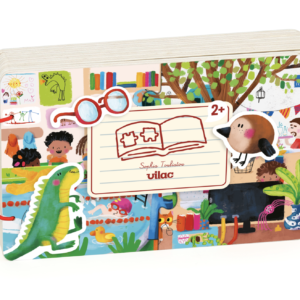 LIVRE PUZZLES EN BOIS - LES ACTIVITÉS - SOPHIA TOULIATOU