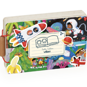 LIVRE PUZZLES EN BOIS - LE VOYAGE - SOPHIA TOULIATOU