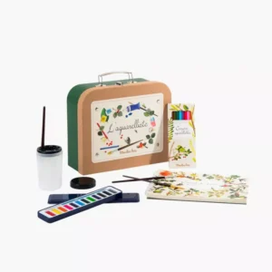 VALISE AQUARELLE - LE JARDIN DU MOULIN