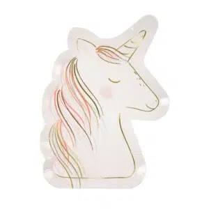 ASSIETTES LICORNES MAGIQUES (X8)