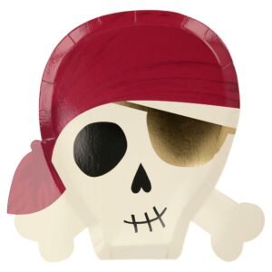 ASSIETTES PIRATES (X8)