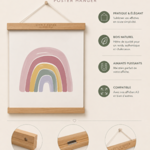BAGUETTE DE SUSPENSION POUR POSTER