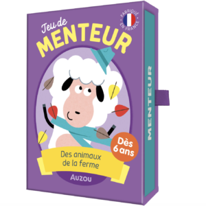 JEU DE CARTES - JEU DE MENTEUR DES ANIMAUX DE LA FERME