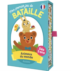 JEU DE CARTES - MON PREMIER JEU DE BATAILLE- ANIMAUX DU MONDE