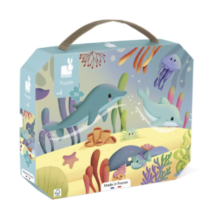 PUZZLE FRISE LES ANIMAUX MARINS - 36 PIÈCES