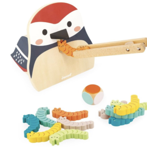 JEU DE COULEURS WOODPECKER ET CATERPILLAR
