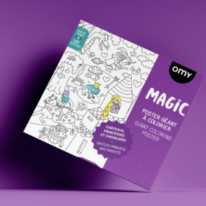 POSTER GÉANT À COLORIER - MAGIC