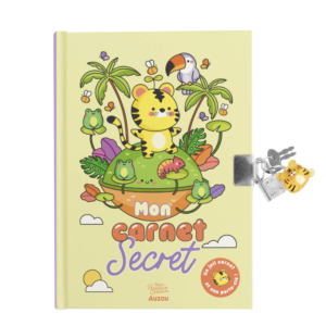 MON CARNET SECRET - PORTE-CLÉ TIGRE