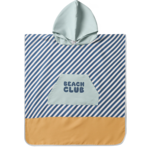 PONCHO DE PLAGE - STRIPES BLUES & BEYOND