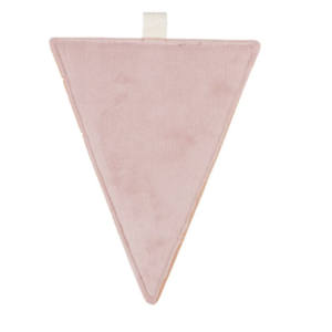 Pendentif guirlande personnalisée - Drapeau Rose