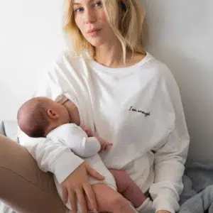 SWEATSHIRT D'ALLAITEMENT