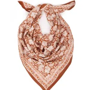 GRAND FOULARD - SALVADOR TERRACOTTA