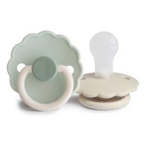 SUCETTE DAISY BLOOM SILICONE T1 - LITTLE DARLING/CREAM